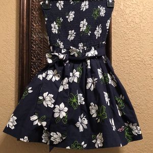 NWT Vintage Hollister smock top dress. Slip underneath. Beautiful flower design
